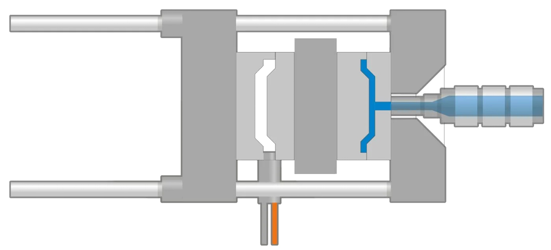 Nachdruck, Thermoplast Kühlzeit